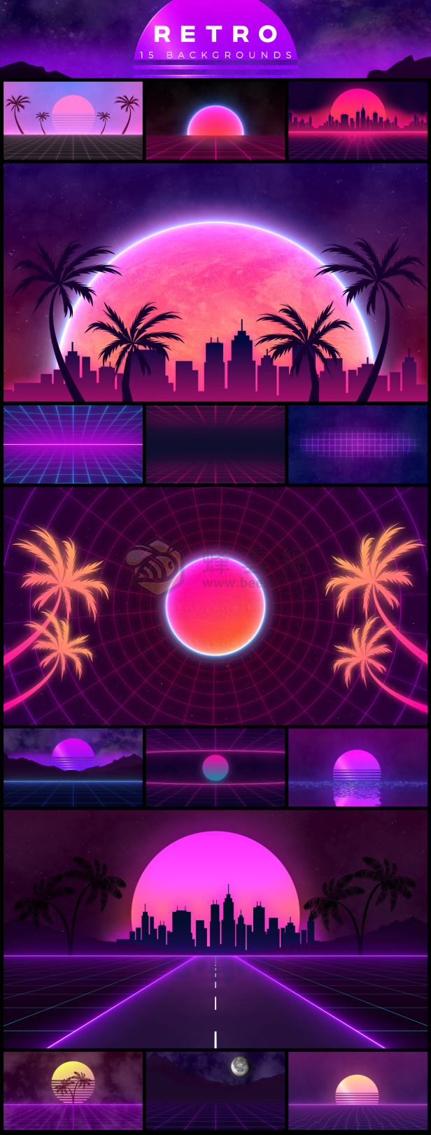 AtomX ibg 300 Loop backgrounds 35904445 - 300+無縫循環動態背景動畫預設
