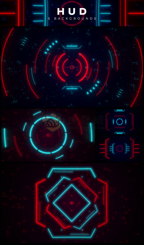 AtomX ibg 300 Loop backgrounds 35904445 - 300+無縫循環動態背景動畫預設