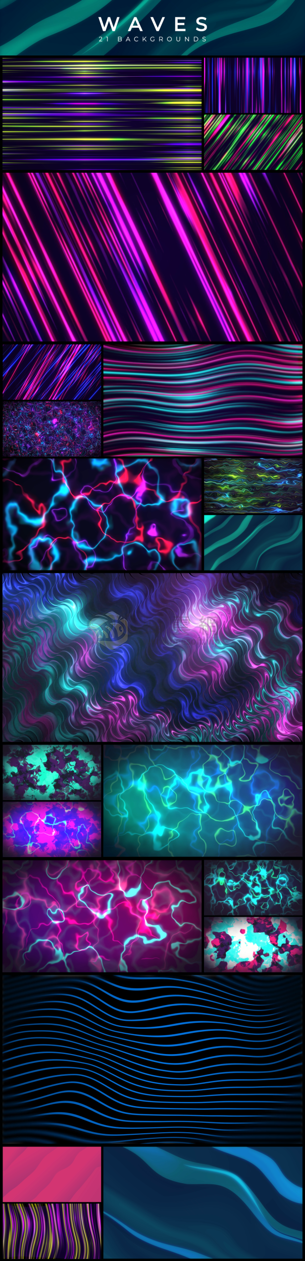 AtomX ibg 300 Loop backgrounds 35904445 - 300+無縫循環動態背景動畫預設