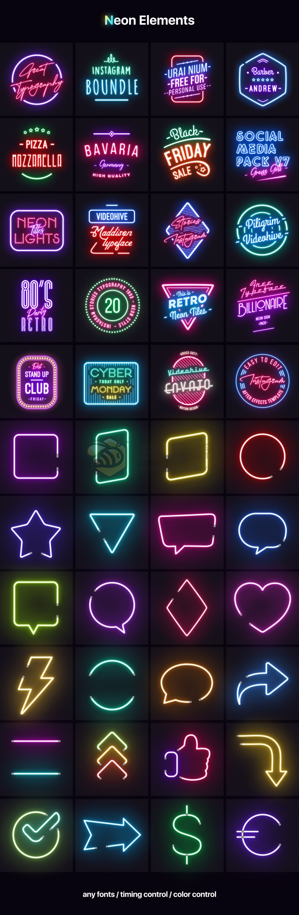 AtomX Instagram Stories and Motion Graphics 34020079 - 2000+專業社群媒體動態圖形預設包