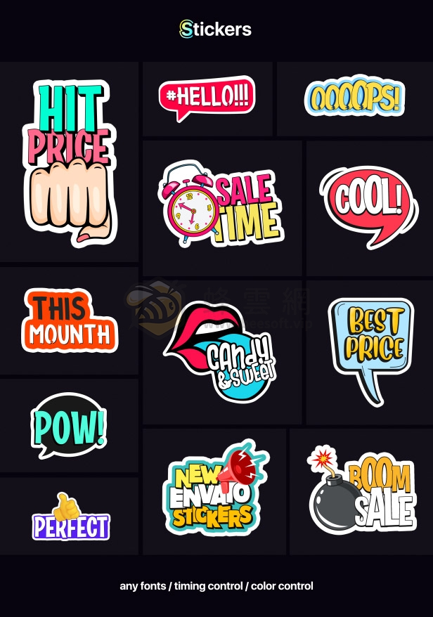 AtomX Instagram Stories and Motion Graphics 34020079 - 2000+專業社群媒體動態圖形預設包