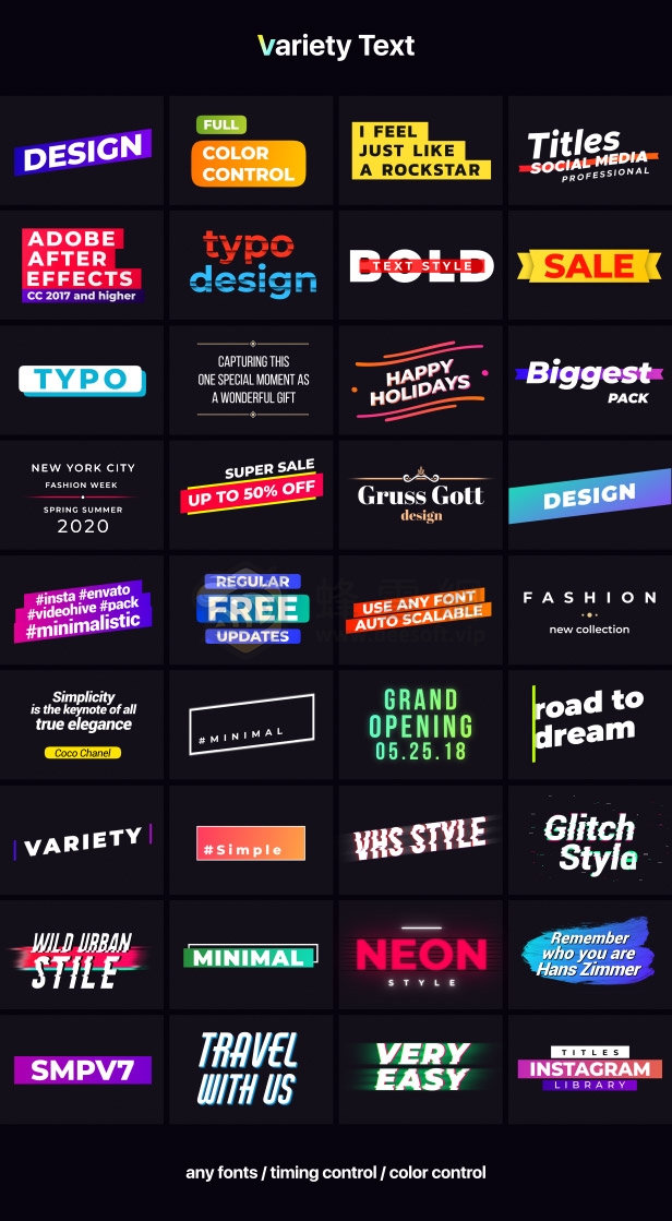 AtomX Instagram Stories and Motion Graphics 34020079 - 2000+專業社群媒體動態圖形預設包
