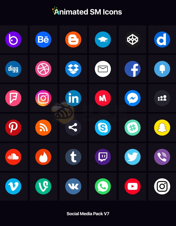 AtomX Instagram Stories and Motion Graphics 34020079 - 2000+專業社群媒體動態圖形預設包