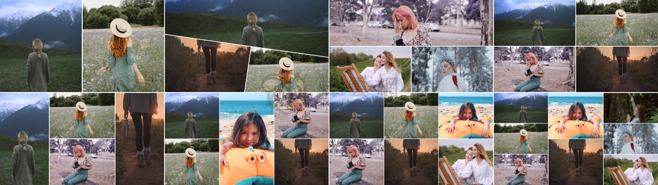 PR預設 | AtomX Aniom Gal Toolkit for Premiere Pro v3.5 - 1760組無縫轉場調色分屏背景文字標題字幕影片特效動畫