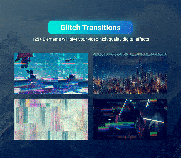 AtomX Youtube Pack – Transitions V2.1 27009072 - 1700+ 高級 YouTube 元素與轉場包
