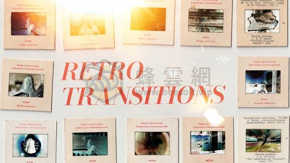 PR擴展腳本 | Retro Vibes Transition Bundle - 225個復古氛圍轉場過渡（AtomX擴展）