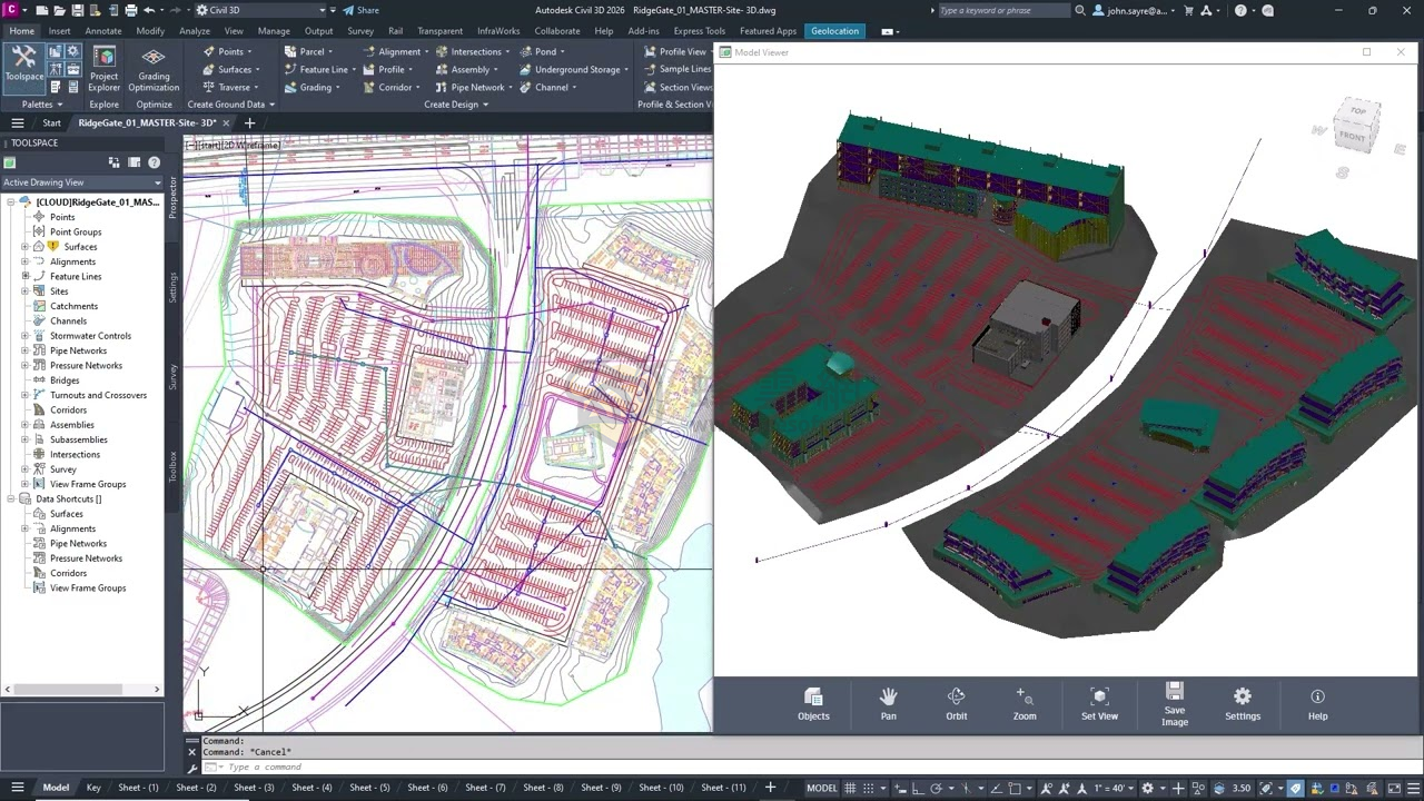 Autodesk Civil 3D v2026.1 x64 3D土木工程設計軟體官方載點+激活補丁