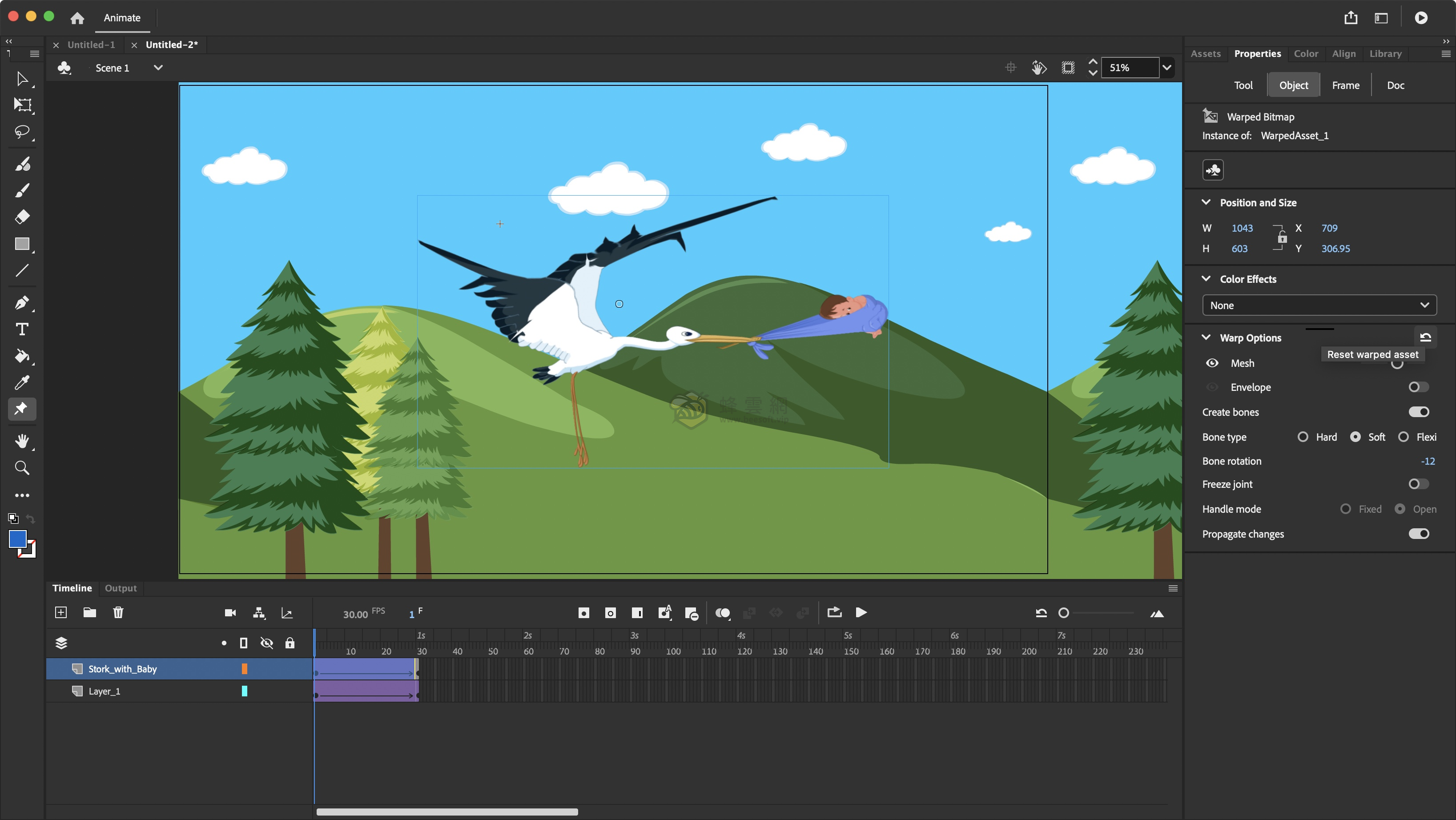 Adobe Animate 2024 v24.0.12.1 直裝優化版——專業級2D動畫與互動設計神器,支援HTML5 Canvas、WebGL、SVG,永久啟動開箱即用!