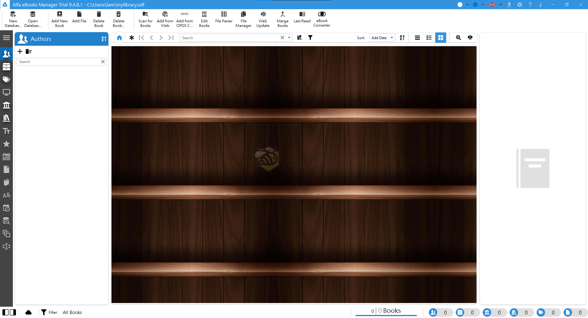 Alfa eBooks Manager Pro / Web v9.4.8.1 阿爾法電子書管家 - 強大且易於使用的圖書管理器