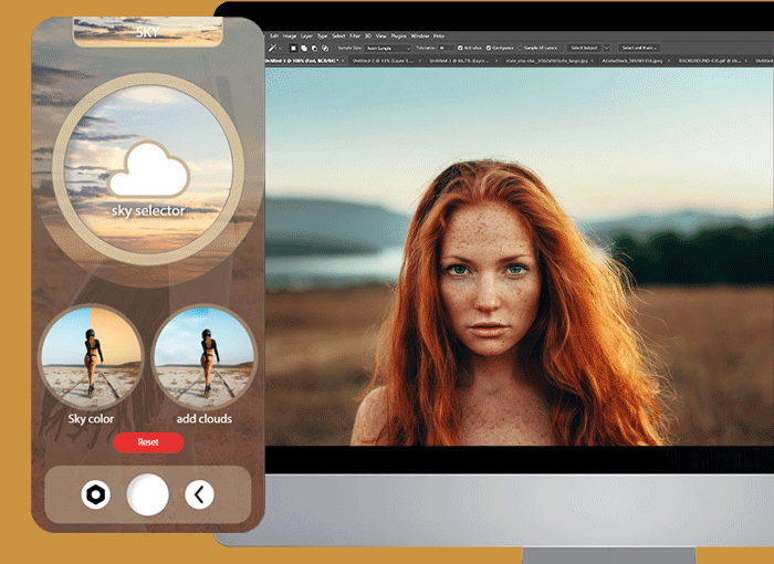 PS擴展 | Modify Retouch Panel - AI智慧人像修飾磨皮化妝調色