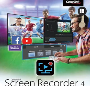 CyberLink Screen Recorder Deluxe v4.4.1.31427 x64 桌面螢幕錄影工具